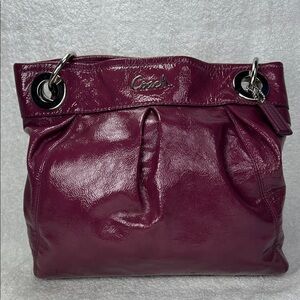 Coach Purple Shoulder Bag